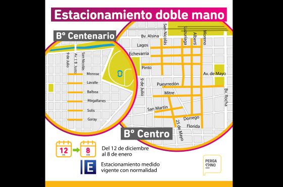 Las zonas para estacionar desde mañana quedarn habilitadas Habr controles y piden que mayor compromiso para evitar accidentes