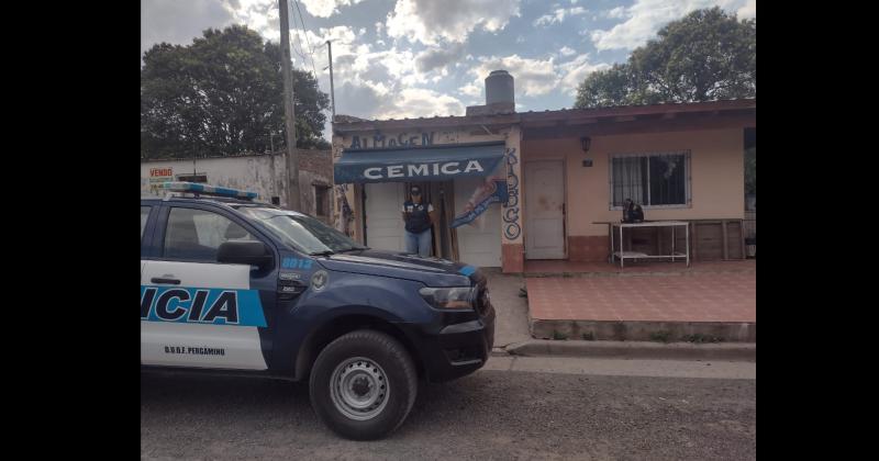 El allanamiento realizado por efectivos federales alteró la habitual calma de Guerrico