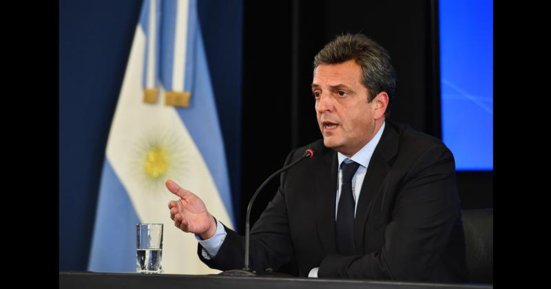 Sergio Massa ministro de Economía de la Nación