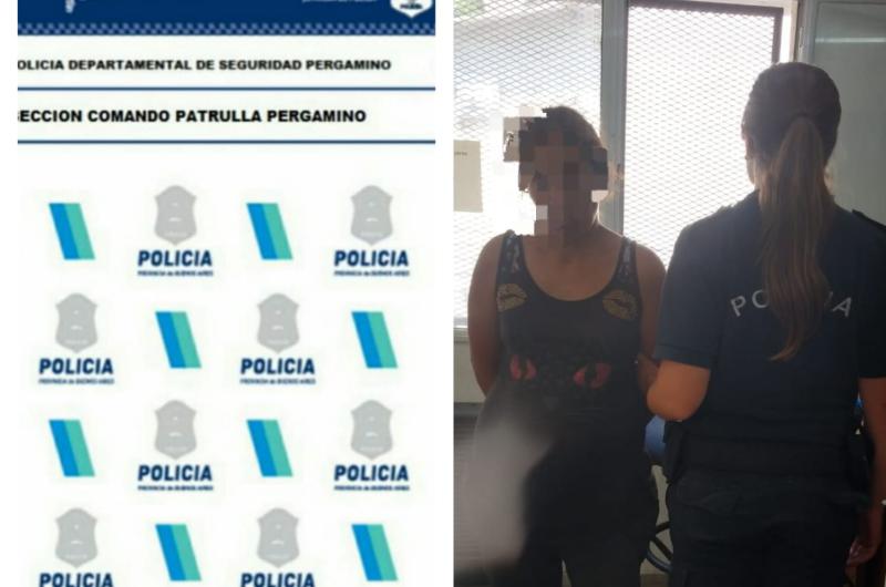 La joven mujer fue detenida y alojada en la Comisaría Tercera