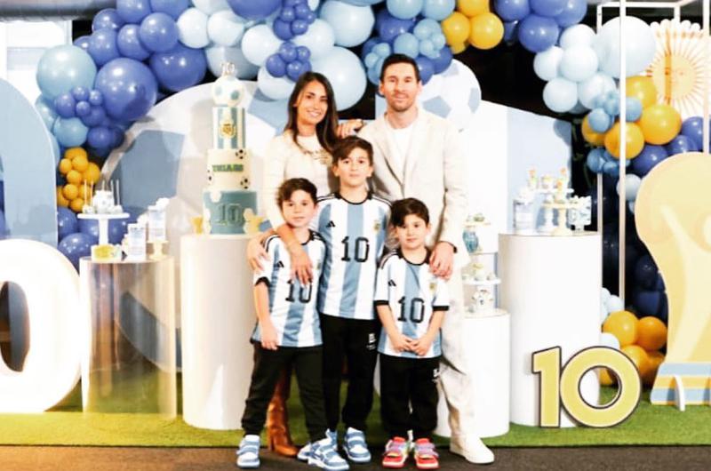 El capitn de la Selección argentina Lionel Messi arribó este martes a la ciudad de París