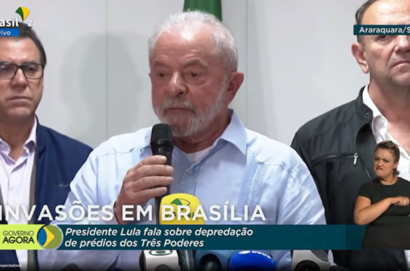 El presidente de Brasil Luiz Incio Lula da Silva