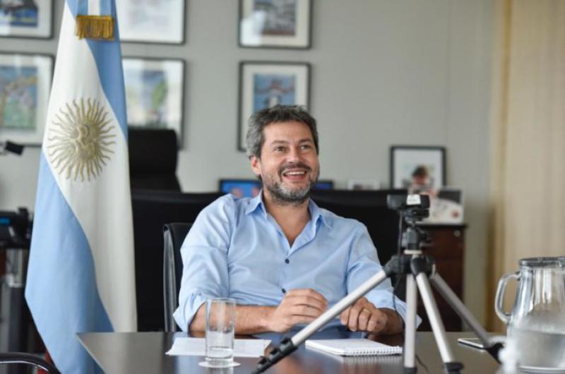 El ministro de Turismo y Deportes Matías Lammens