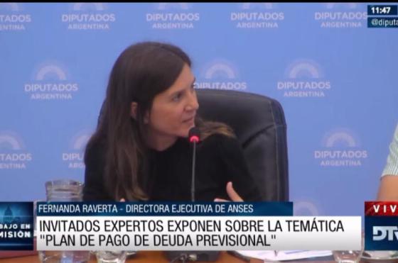 Fernanda Raverta directora ejecutiva de la Anses