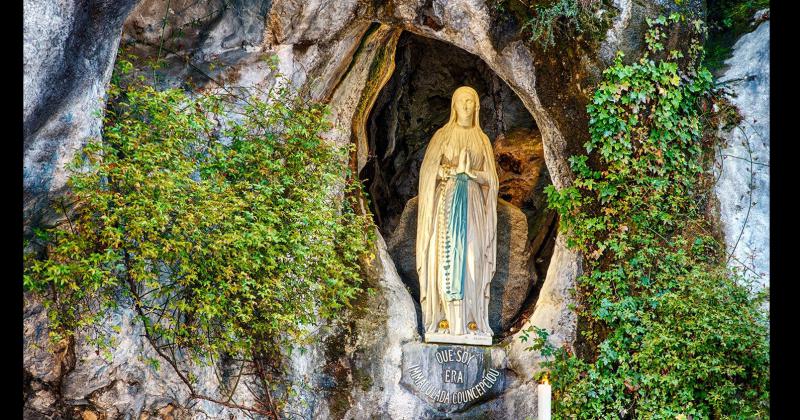 La Virgen se le apareció por última vez a Bernadette el 16 de julio de 1858