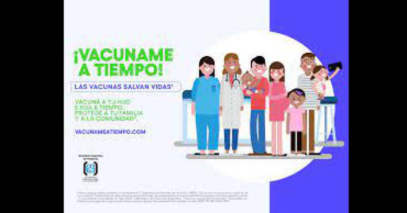 La SAP lanzó una campaña orientada a promover la vacunación en niñas niños y adolescentes