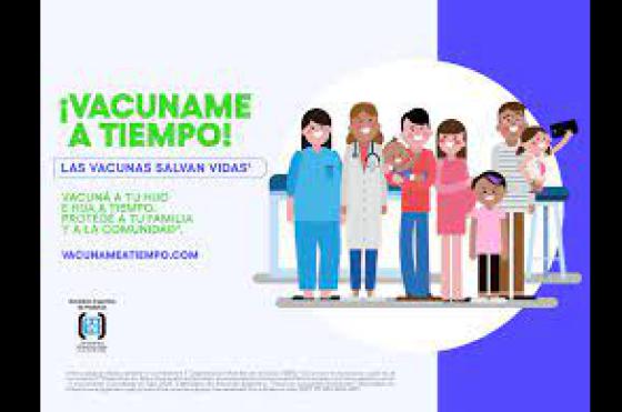 La SAP lanzó una campaña orientada a promover la vacunación en niñas niños y adolescentes