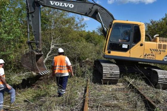 Esta zona del ramal donde llevarn a cabo los trabajos es la que peor est ya que por allí directamente no pueden correr los trenes