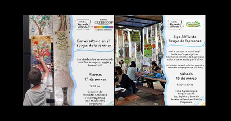 Este viernes una charla en la sede del Banco Credicoop y el s�bado en la Feria Agroecológica que se realizar� en el Parque España