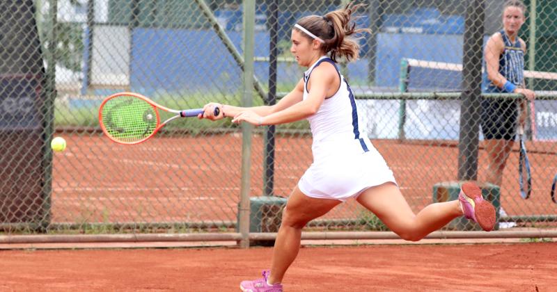 Riera llegó a los 13 triunfos seguidos entre la BJKC y el circuito ITF