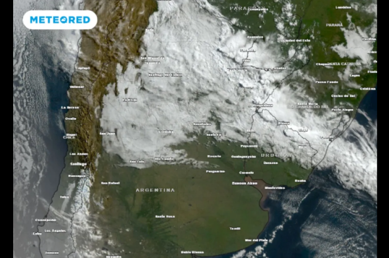 Mayo comenzó con frío y sol en el centro de Argentina pero tormentas localmente fuertes en el norte del Litoral