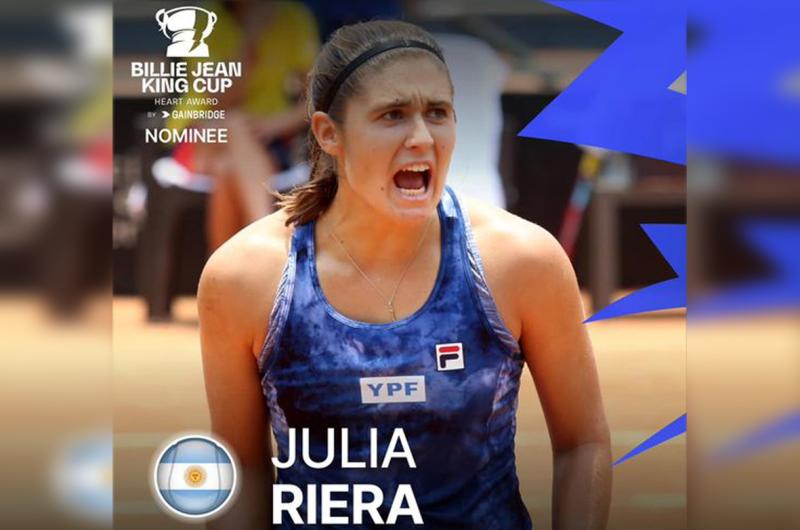 Julia Riera la rompió en Cúcuta al ganar los seis partidos que jugó