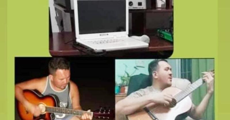 La notebook y las guitarras de Walter Ju�rez robadas en su estudio