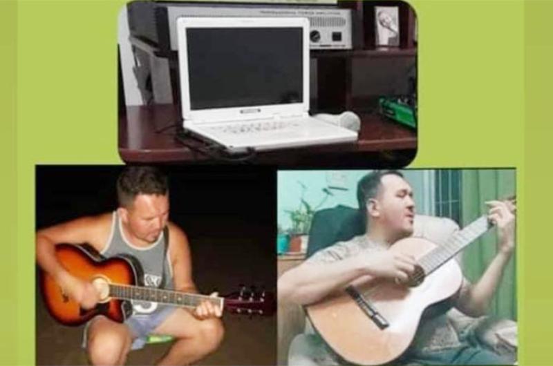 La notebook y las guitarras de Walter Jurez robadas en su estudio