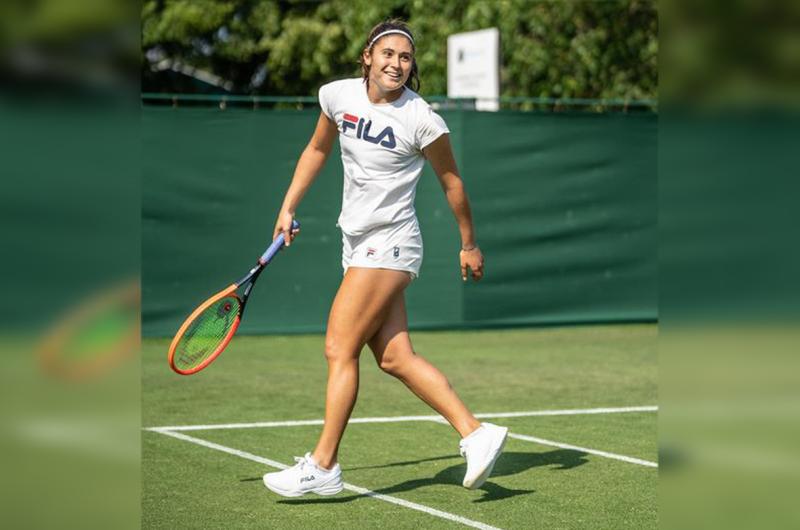 Julia Riera est� lista para su primera experiencia en un torneo de Grand Slam