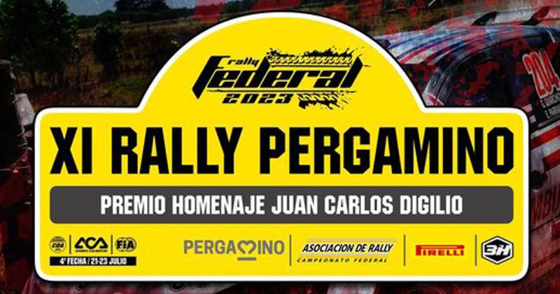 Caminos del Partido de Pergamino sern escenario de una nueva fecha del campeonato de Rally Federal