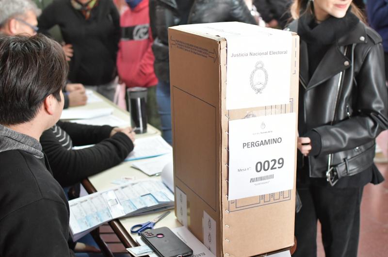En Pergamino votó el 70 por ciento de los electores
