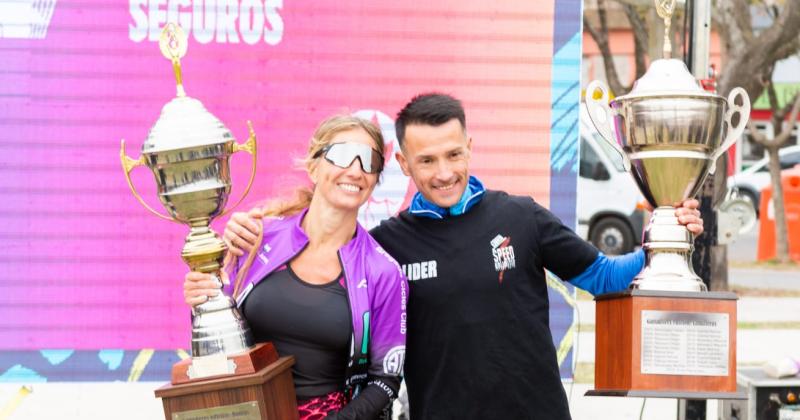 Brenda Bernard y Luciano Dragi los vencedores de los 21K pergaminenses