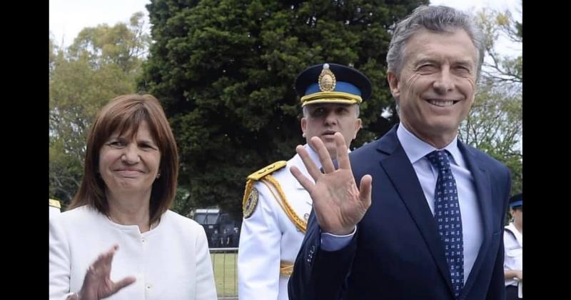 Patricia Bullrich vendría acompañada del expresidente de la Nación Mauricio Macri