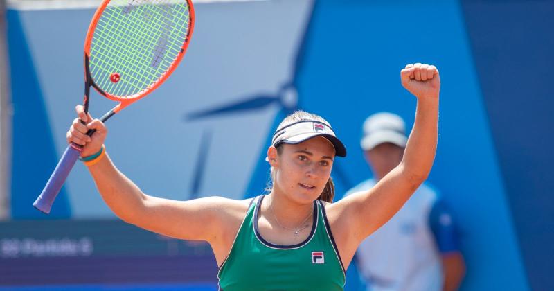 Julia Riera alcanzó su tercer triunfo en el torneo de singles y este sbado ir en busca de la final de los Panamericanos