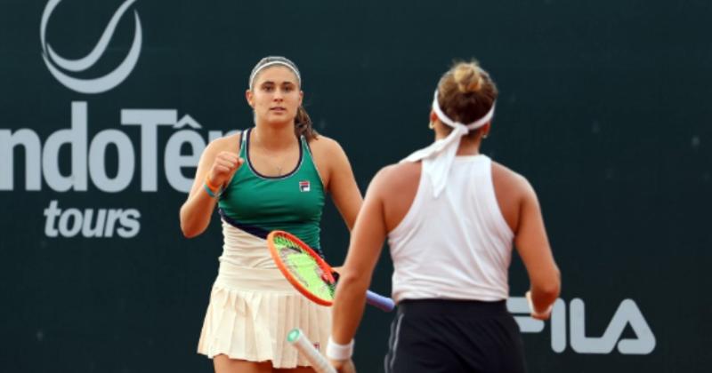 Julia Riera avanzó a cuartos de final en dobles junto a Martina Capurro