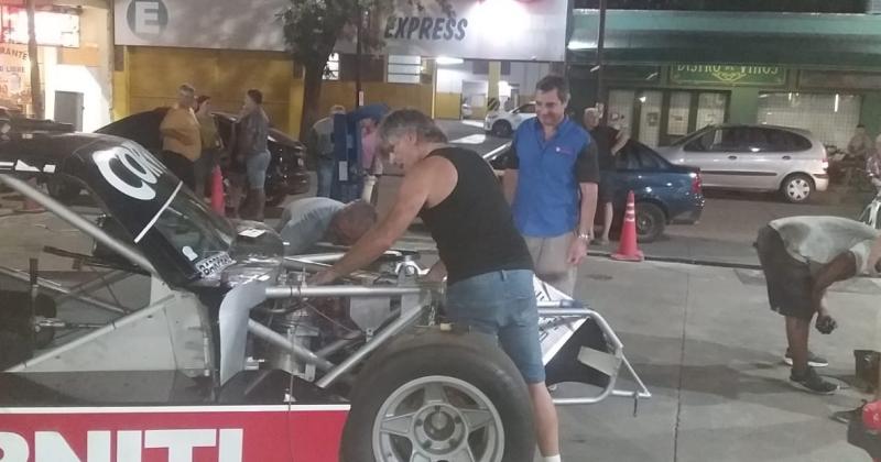 Marcos Di Palma hizo retoques en el motor antes de darle marcha