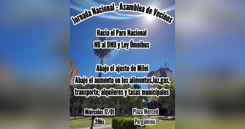 La asamblea tendr lugar este miércoles en Plaza Merced