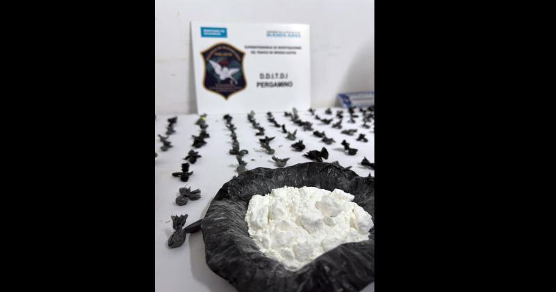 En los operativos se secuestró gran cantidad de cocaína fraccionada