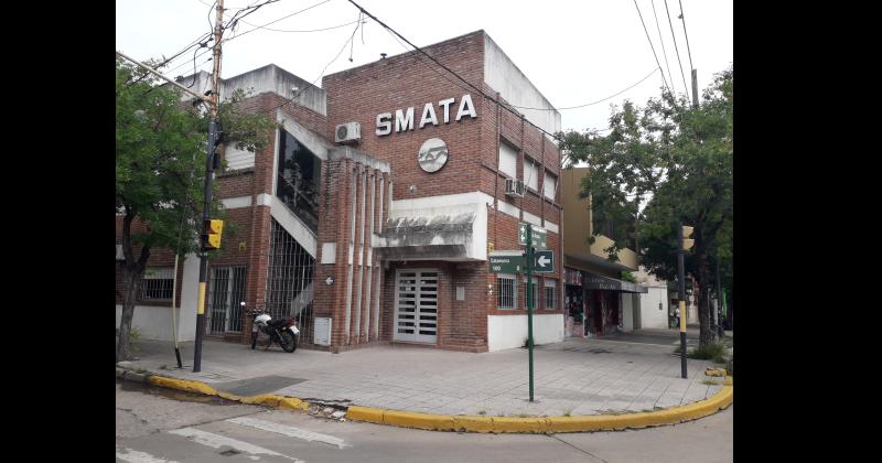 La sede local de Smata se ubica en la intersección de avenida Rocha y Jujuy