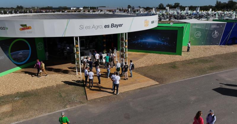 El enorme stand interactivo de Bayer en Expoagro que ofreció soluciones sustentables productivas y eficientes