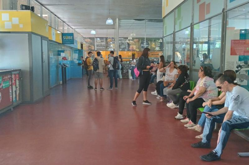 Ayer hubo una demanda muy grande en la oficina de Sube que funciona en la Terminal de Ómnibus de Pergamino