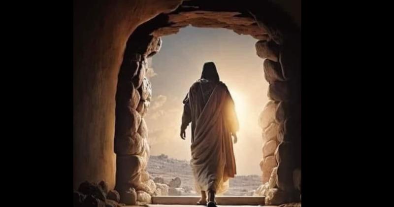 Se conmemora la resurrección de Jesús al tercer día después de haber sido crucificado
