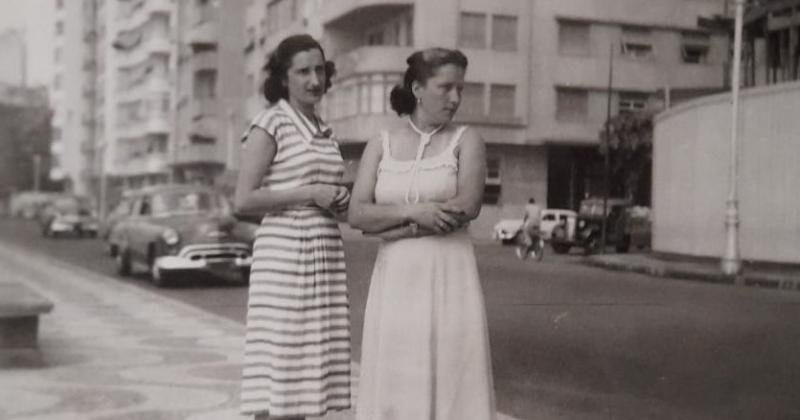 Zulma y Leonor las hermanas que siempre fueron inseparables en Mar del Plata