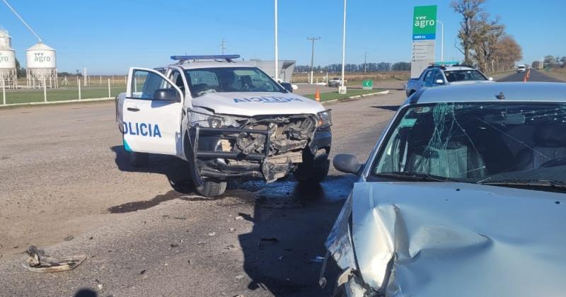 El automovilista fue atendido en el lugar por el médico de una ambulancia de Same de Colón