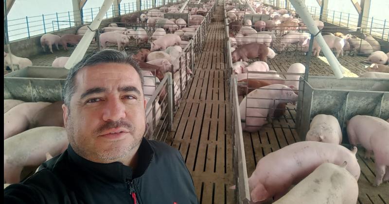 Carlos Octeda asesor técnico en cerdos con vasta experiencia