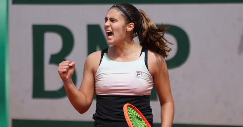 Julia Riera llega en pleno ascenso a su estreno en Roland Garros