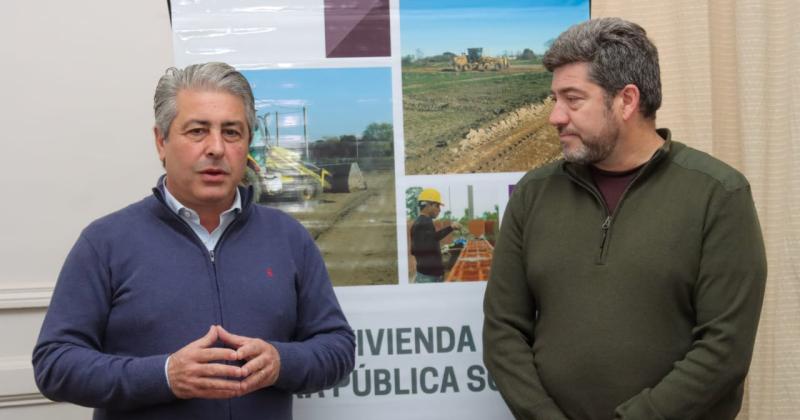 Javier Martínez y Juan Manuel Batallnez destacan la importancia que tiene para el Municipio trabajar con Solares