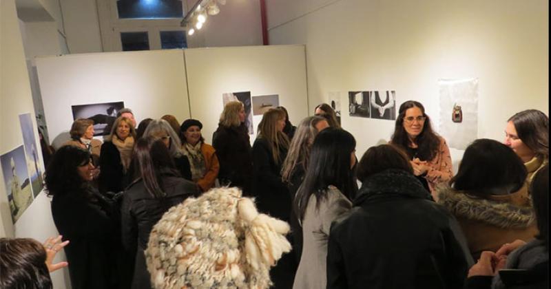 La muestra se habilitó en Fotogalería Meridiano 0 Teatro Italiano avenida Alsina 29 de la ciudad de Chacabuco