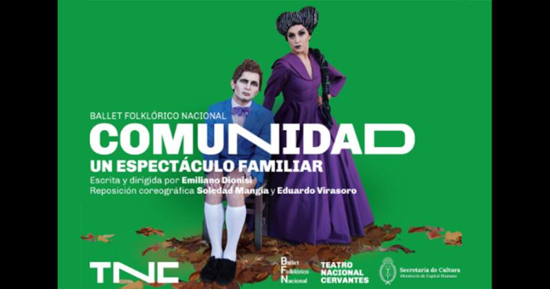 Comunidad un espectculo para la familia con la participación de Candelaria Torres