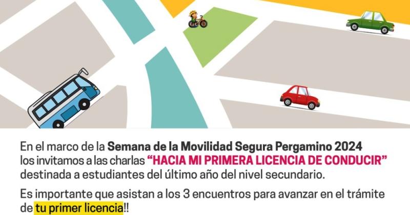 Una excelente propuesta en educación vial es la que se desarrollar en Pergamino durante los próximos días