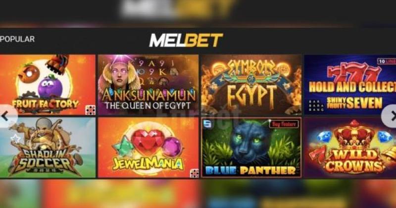 Los mejores juegos de tragamonedas en Melbet Casino