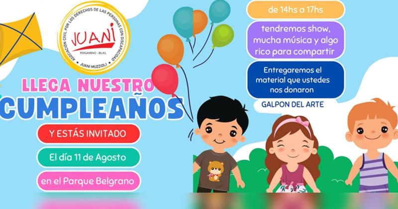 El evento festivo ser este domingo