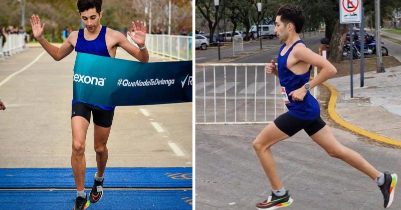 Ivo Tapia cumplió tuvo una positiva performance en la competencia organizada por el Club de Corredores