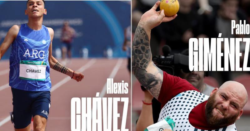 Alexis Chvez y Pablo Giménez representarn a Pergamino y Argentina en París 2024