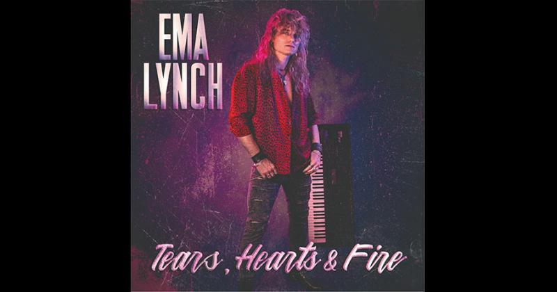 Tears Hearts  Fire Portada del disco del artista pergaminense