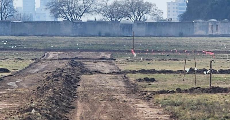 Durante los últimos días se llevaron adelante distintas obras de infraestructura en este nuevo complejo urbanístico en la zona oeste de Pergamino