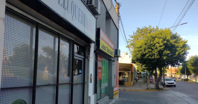 La peluquería de avenida Colón y Fernando Bello asaltada el año pasado