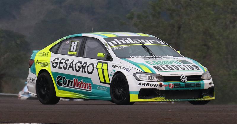 Alfonso Domenech compartir el Volkswagen Virtus con Otto Fritzler