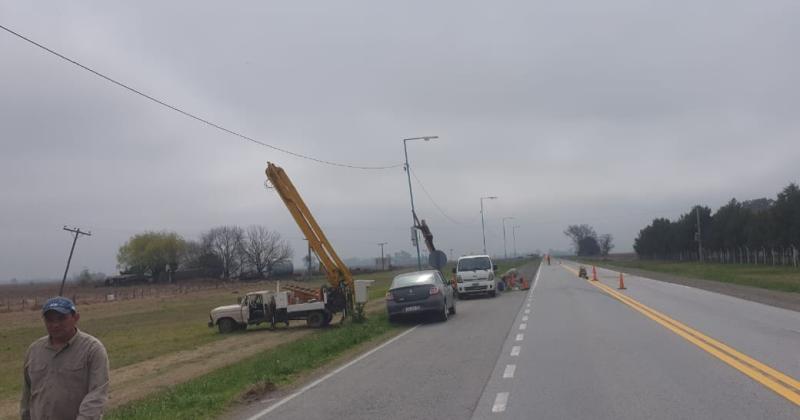 Este martes colocaron el nuevo fiscalizador de velocidad