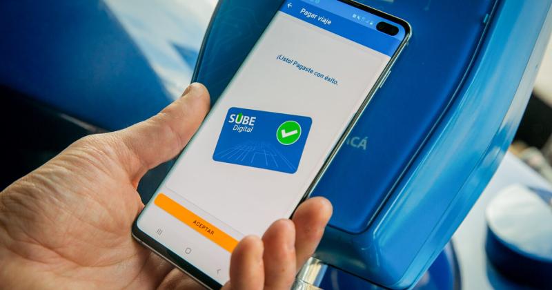 A partir de hoy comienza la activación gradual de la tarjeta SUBE Digital para que los pasajeros que viajan en colectivo puedan pagar directamente desde el celular